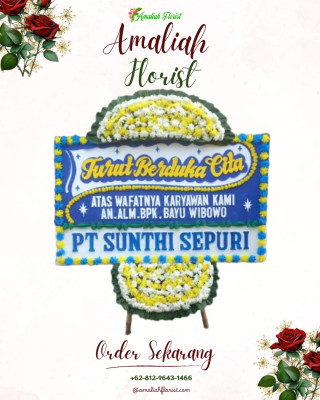 Papan Bunga Duka di Jamblang