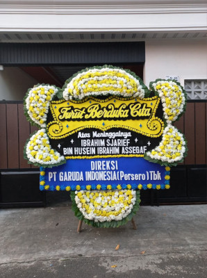 Papan Bunga Duka di Jamblang